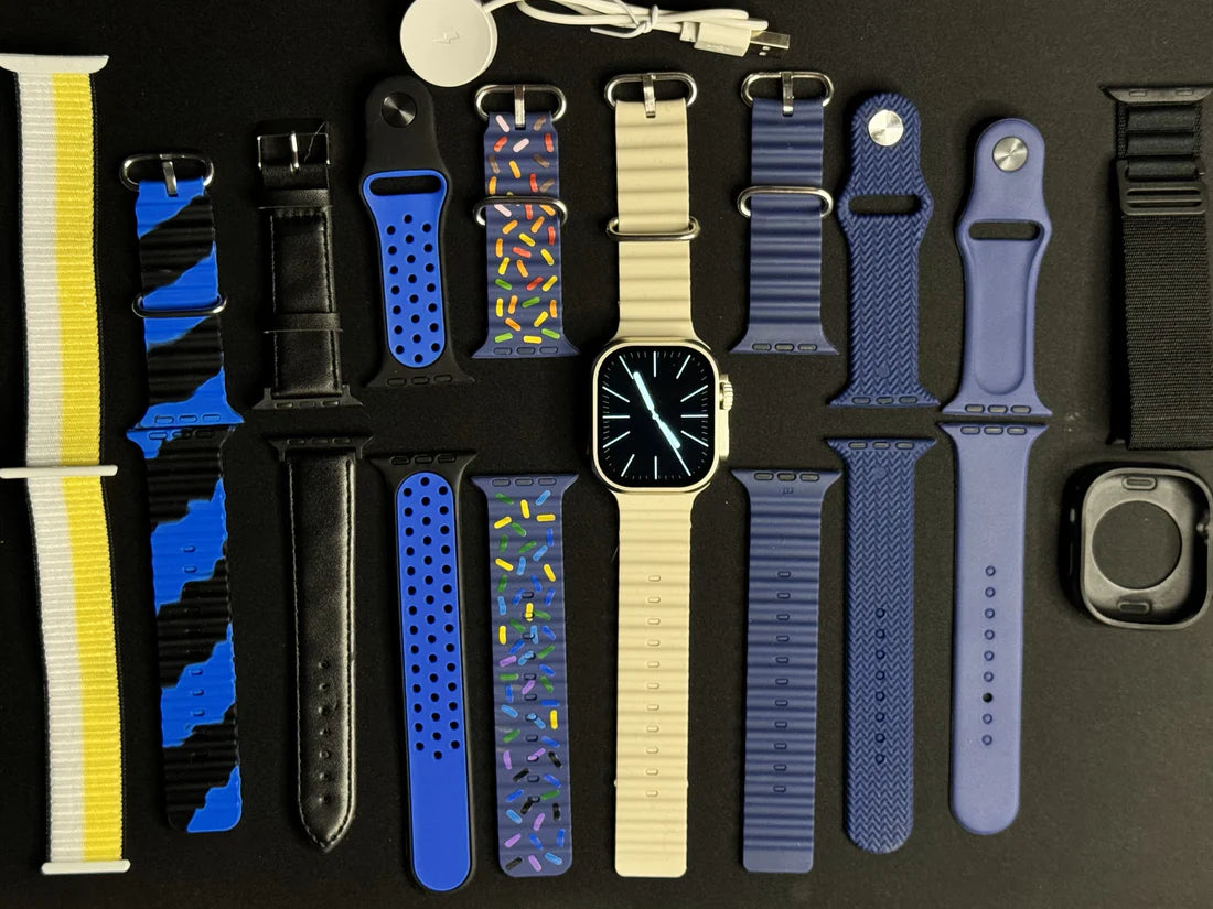7-in-1 Smartwatch Set | Ultra Watch + 7 Colorful Straps