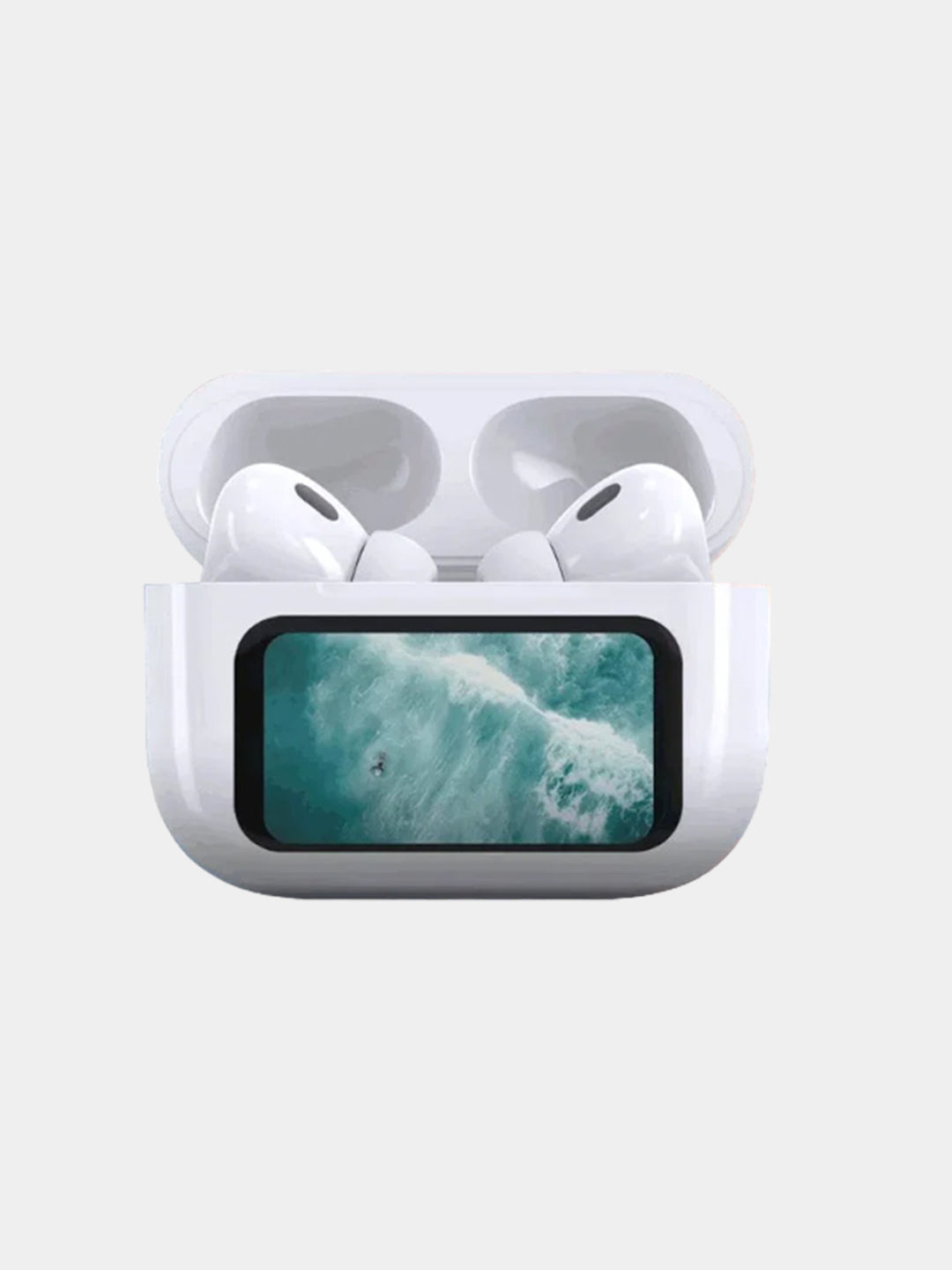 A9 Pro Touch Screen AirPods – Wireless Earbuds with LED Display